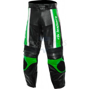 RTX TITAN Green Motorcycle Leather Trouser Pant RTX TITAN Green Motorcycle Leather Trouser Pant